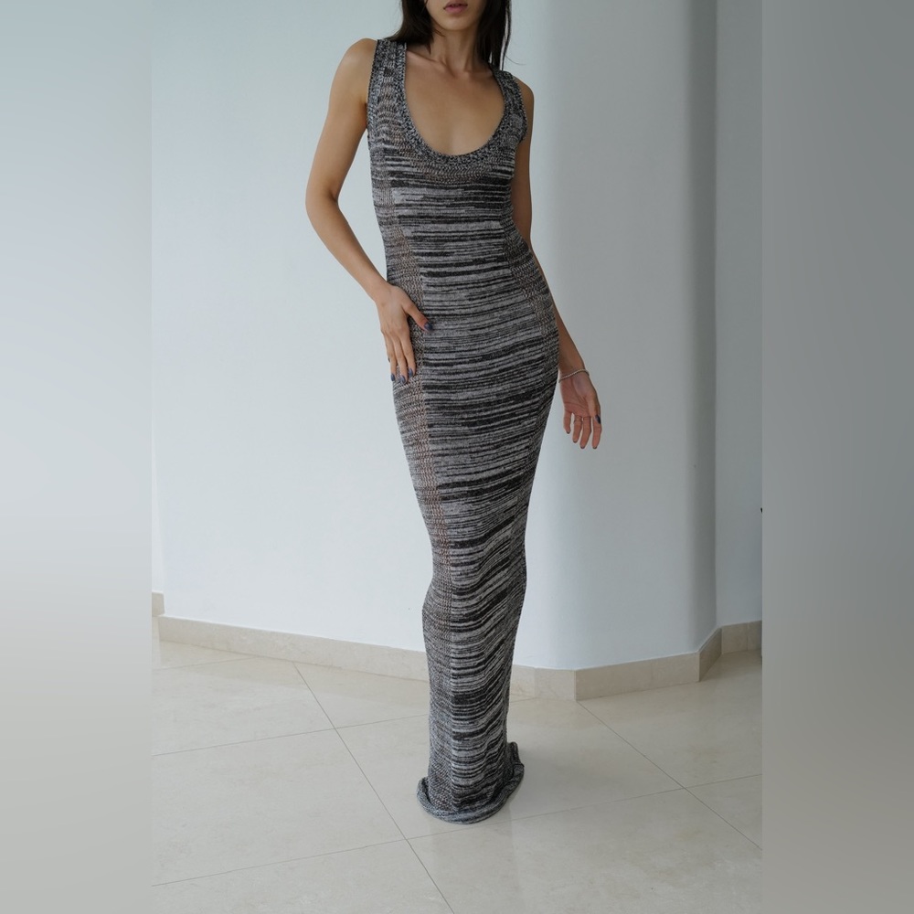 Zac Posen Knit Maxi Dress